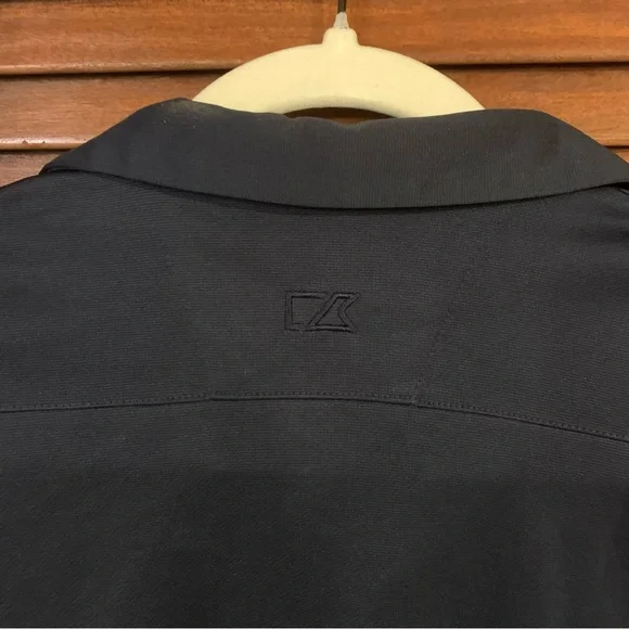 CUTTER & BUCK Notre Dame Fighting Irish CB Drytec Solid Women's Polo Navy Blue - Picture 5 of 7